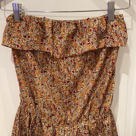 Forever 21 Strapless Floral Romper - Picture 2 of 5